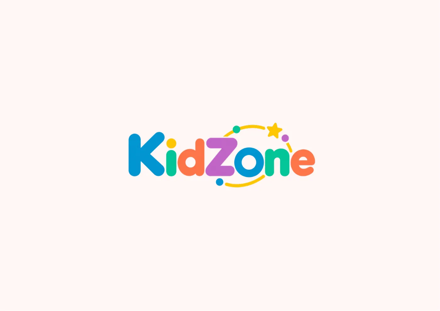 KidZone logotips, ko izstrādāja Monteso