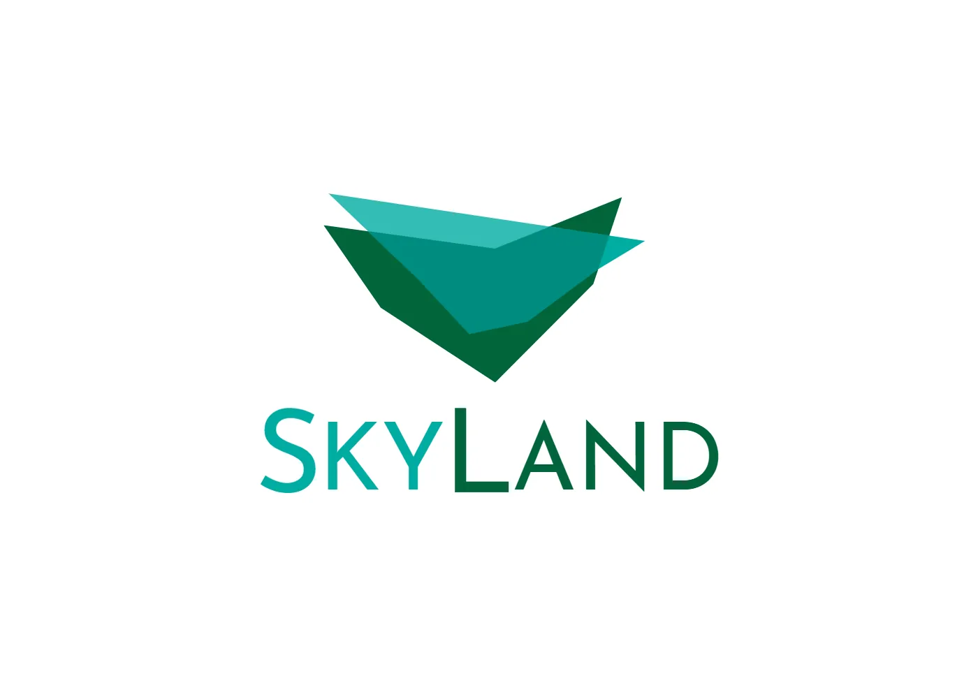 SkyLand logotips, ko izstrādāja Monteso